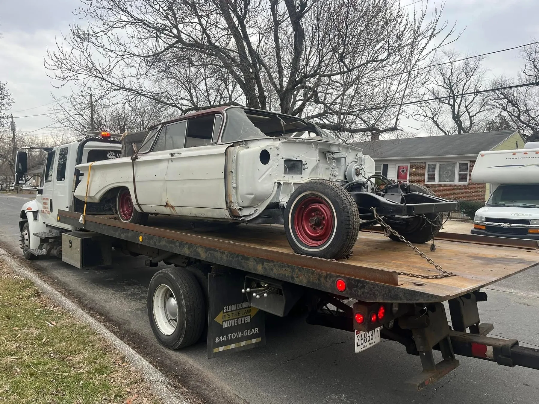 Statewide Recovery Service abandoned vehicle removal service