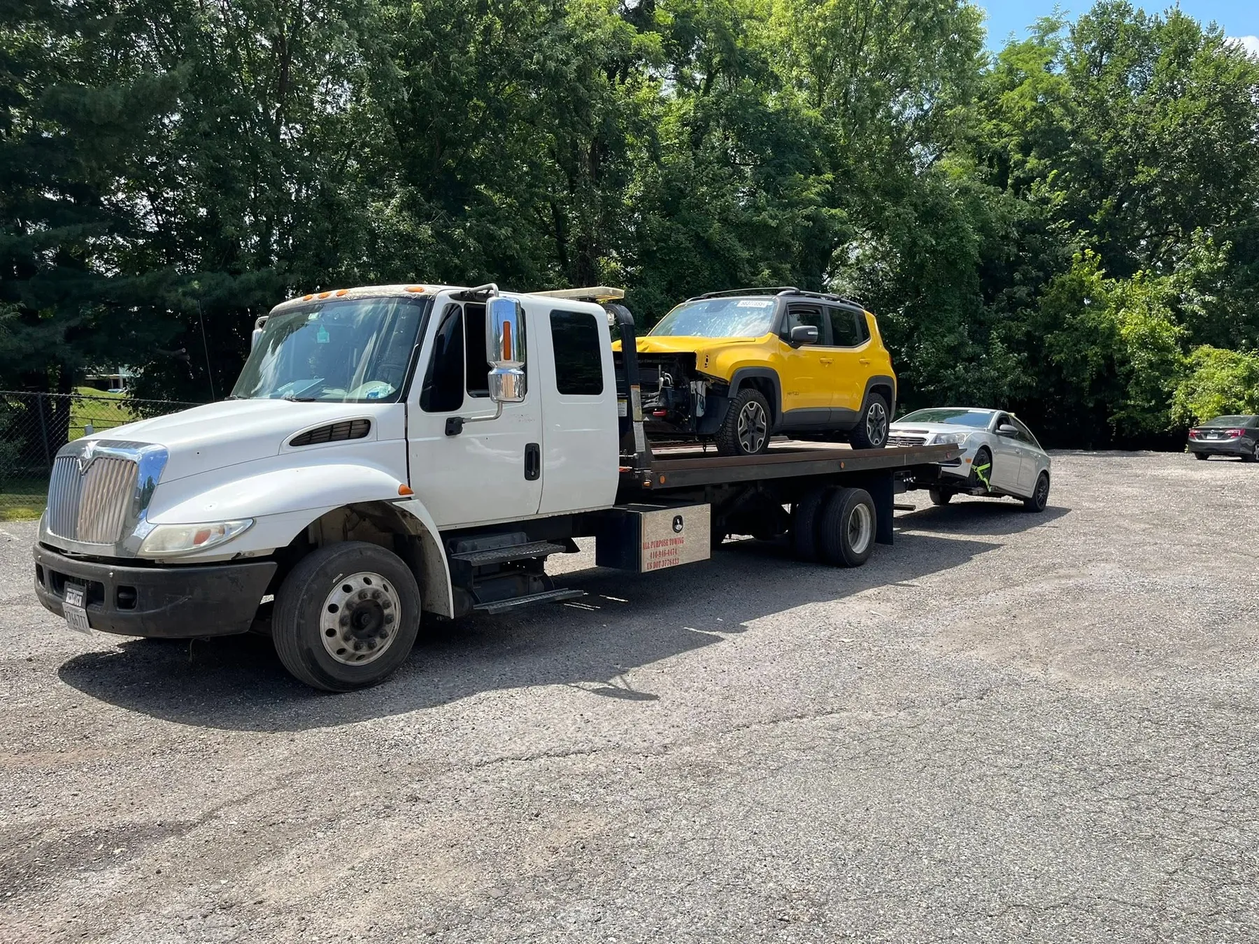 Statewide Recovery Service private property impound transport